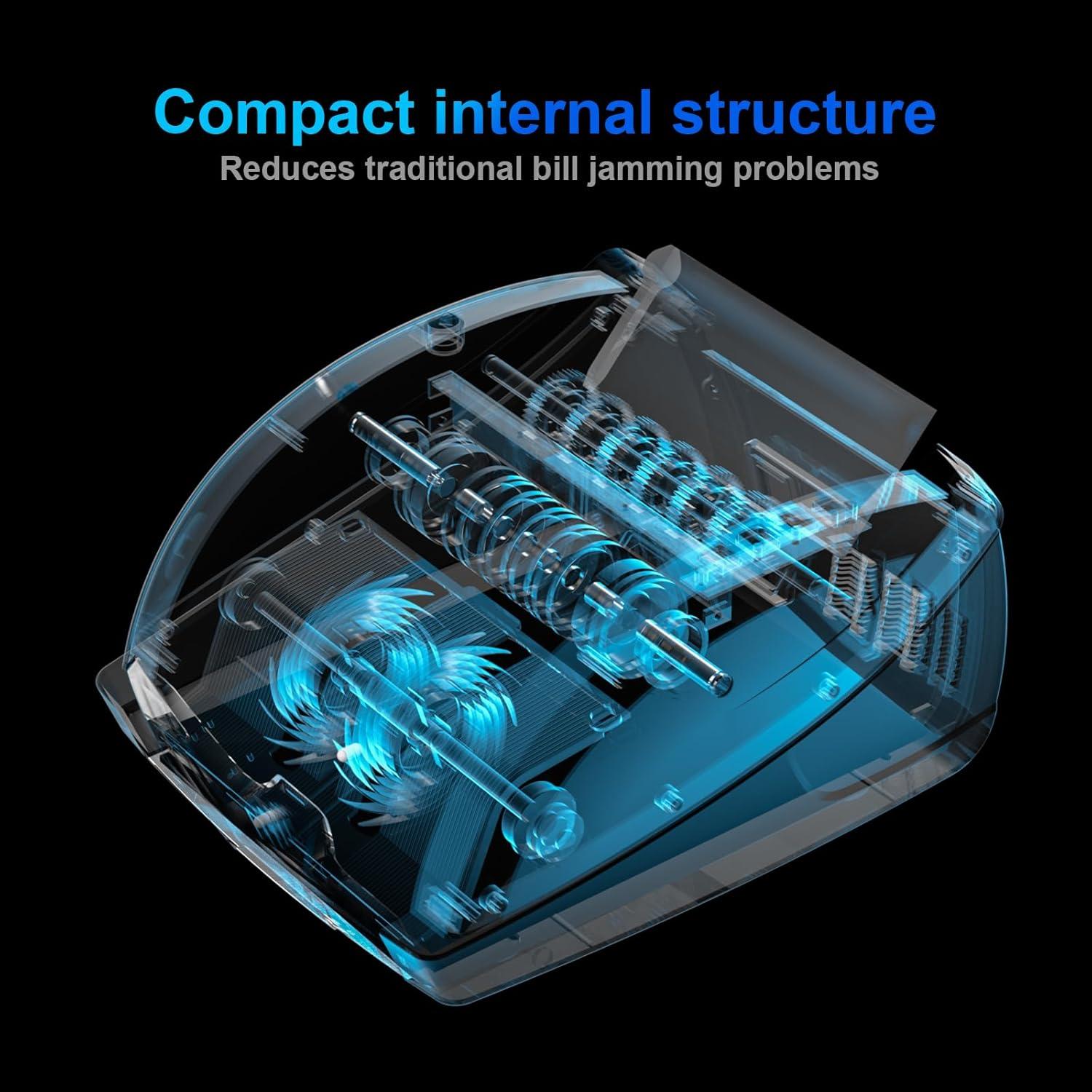 Contador de Dinero Aneken DC002 con Detección de Billetes Falsos