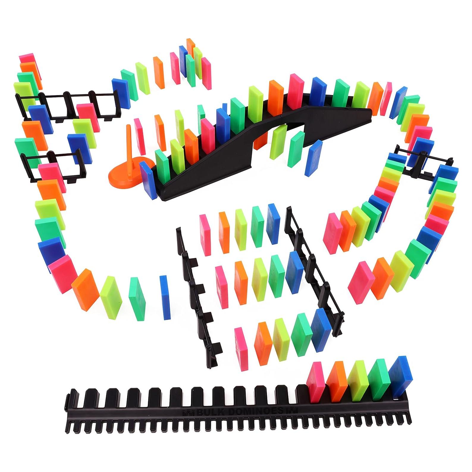 Kit de Dominó Básico Neón Bulk Dominoes - 100 Piezas