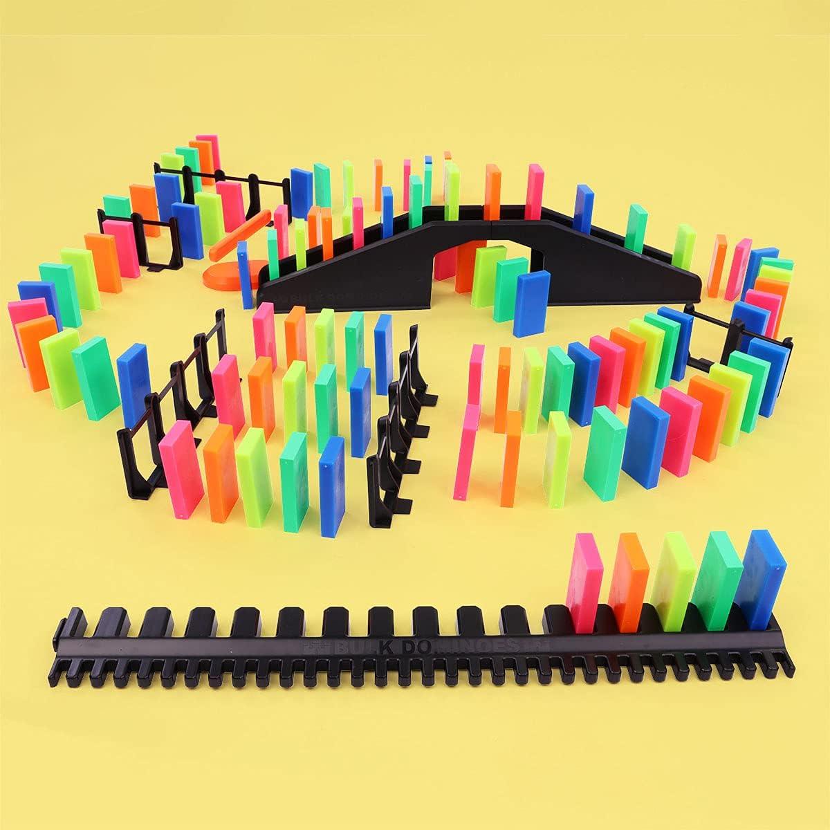 Kit de Dominó Básico Neón Bulk Dominoes - 100 Piezas