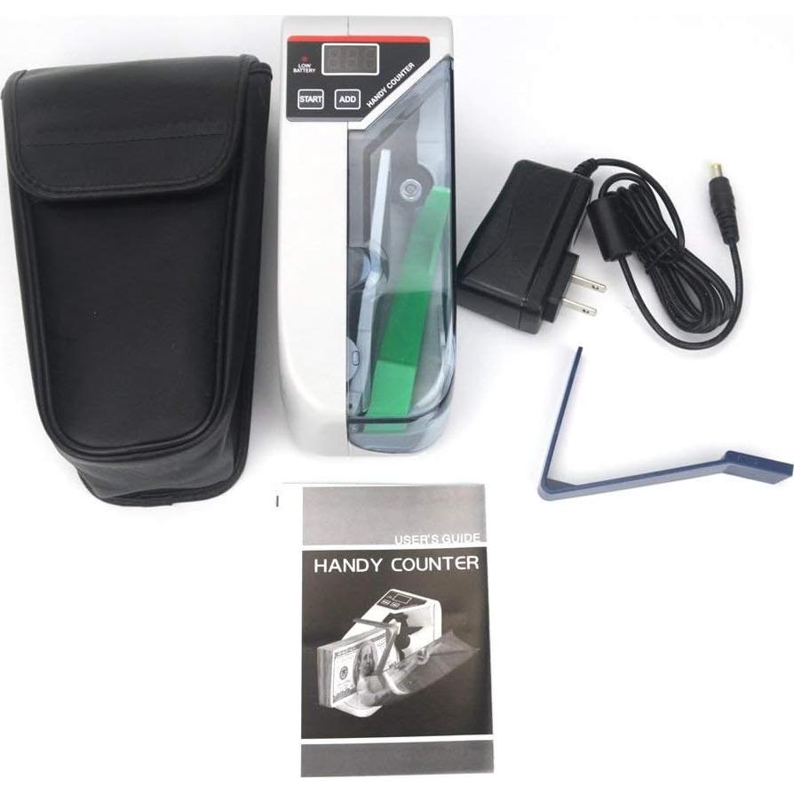 Contador de Dinero Portátil Cosdio CSD-001 con Luz UV