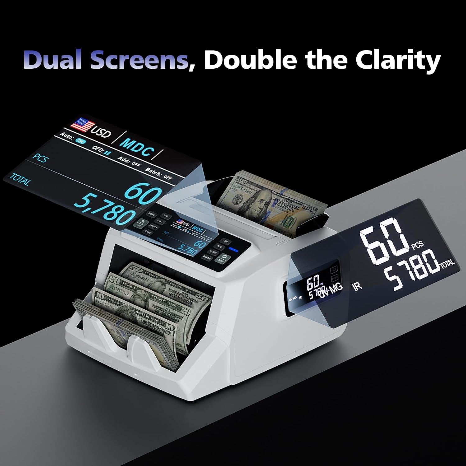 Contadora de Dinero LOLARAN N71 con Detección de Falsificaciones