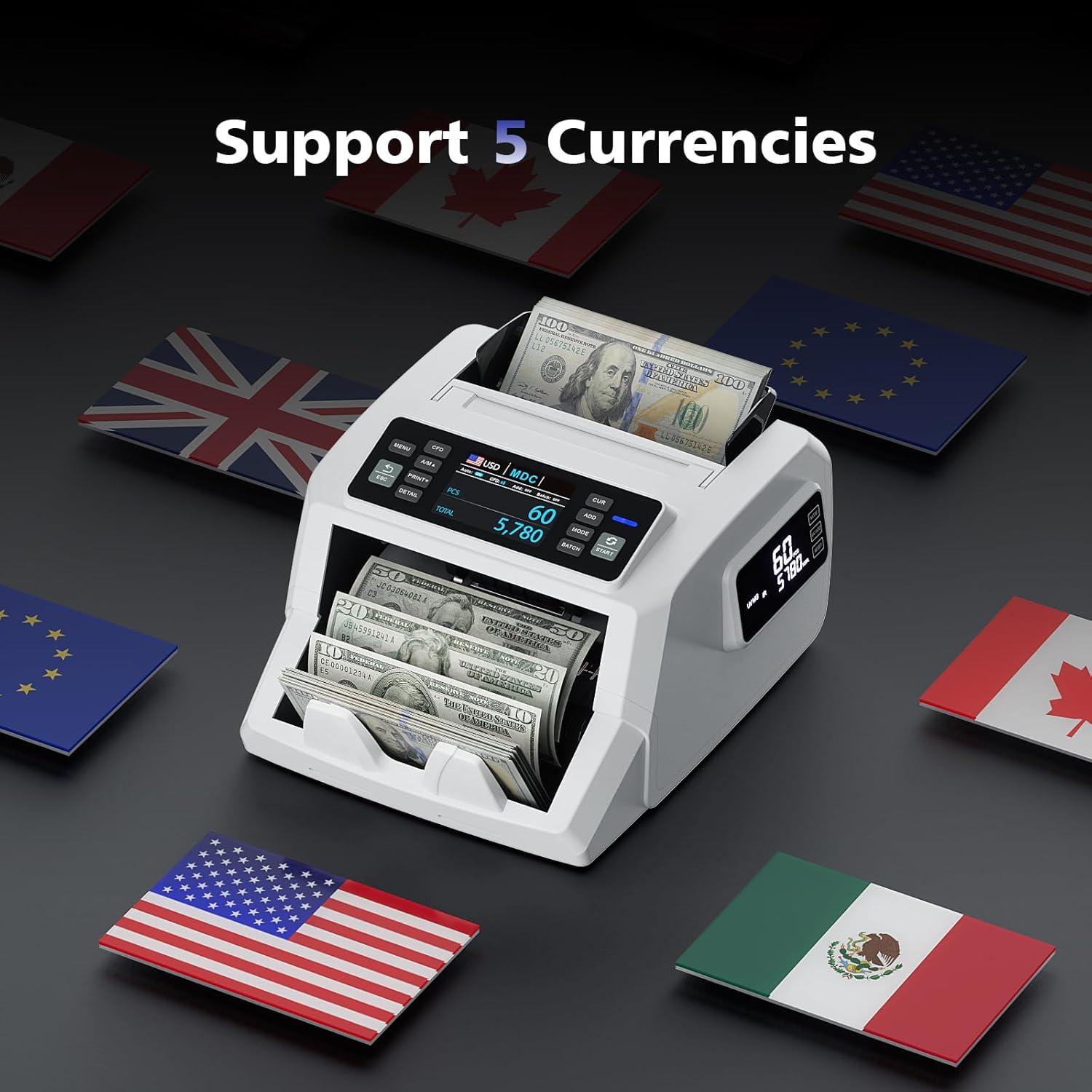 Contadora de Dinero LOLARAN N71 con Detección de Falsificaciones