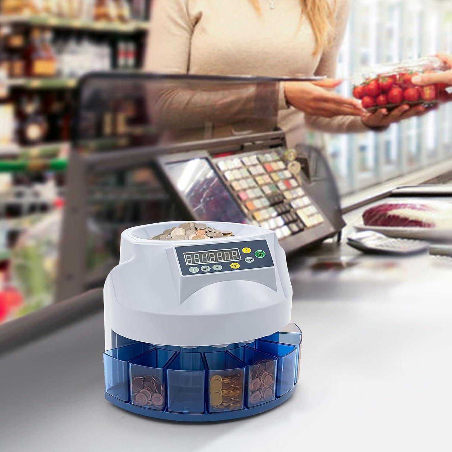 Clasificador de Monedas Automático LyeXD 330 Unidades/min 110V