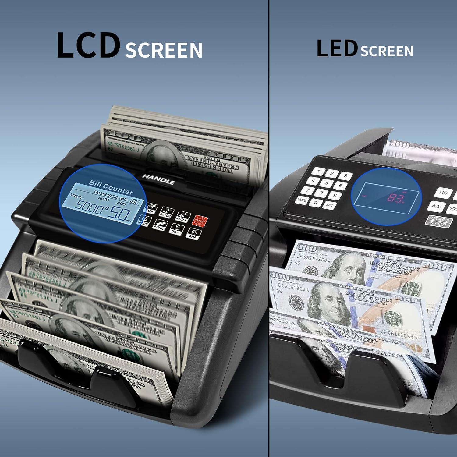 Contadora de Dinero LOLARAN AL1000 con Detección de Falsificaciones