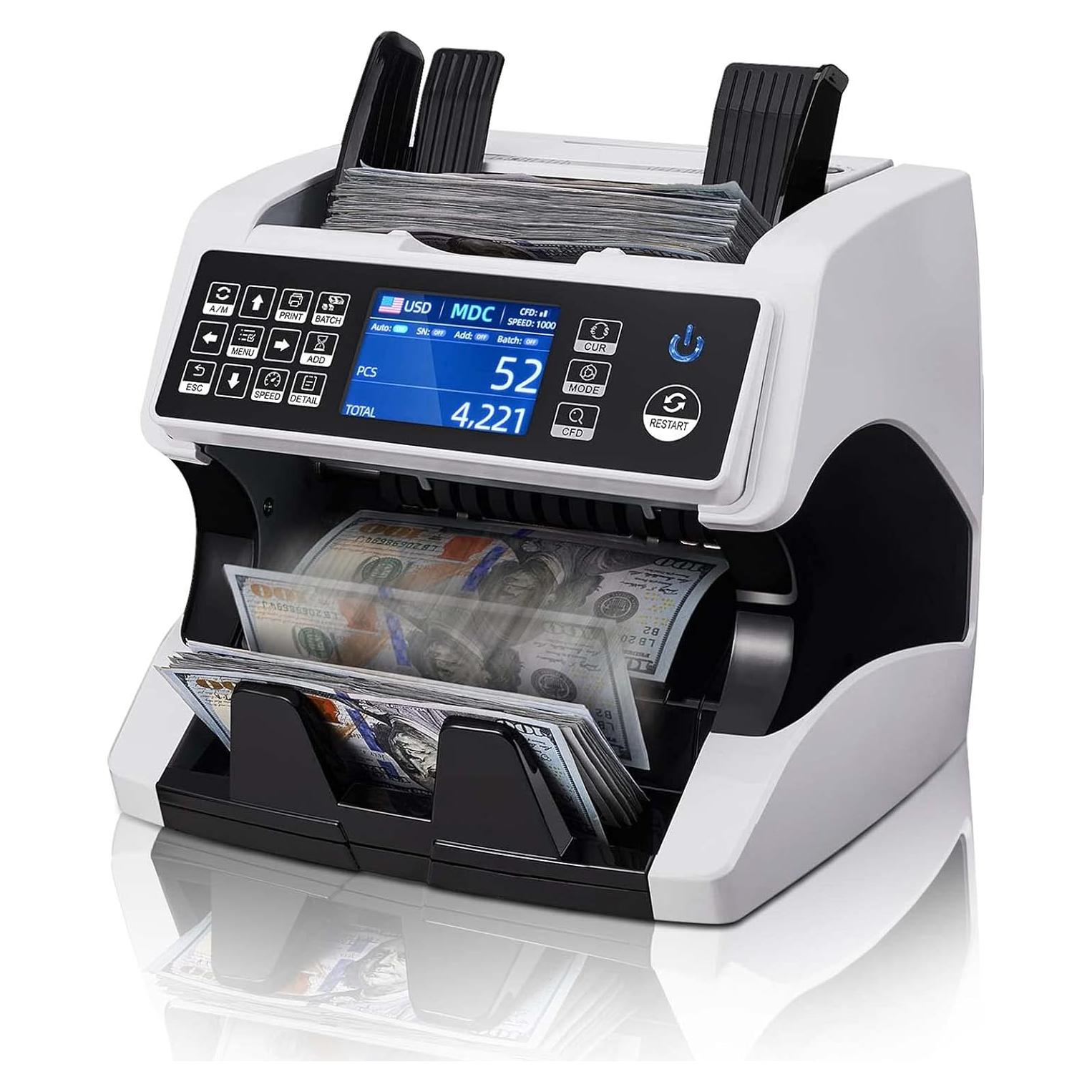 MUNBYN IMC01 Contadora de Dinero Grado Bancario 8.17 kg