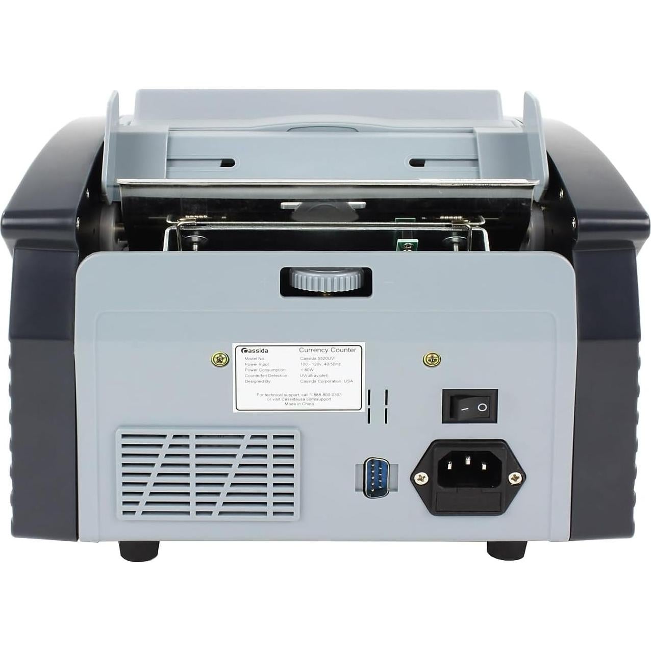 Contador de Dinero Cassida 5520 UV - Detección de Falsificaciones