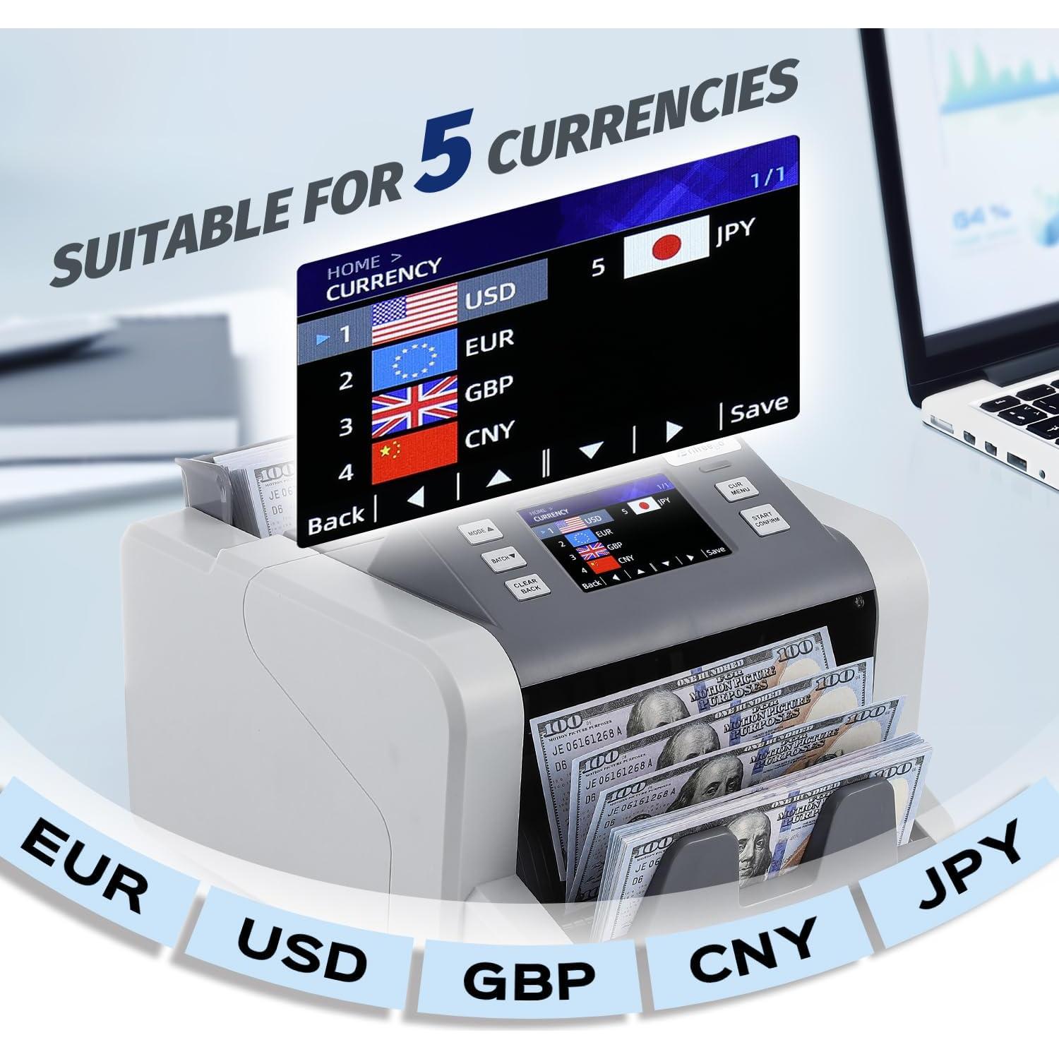 Contadora de Dinero Frifreego con Detección de Billetes Falsos