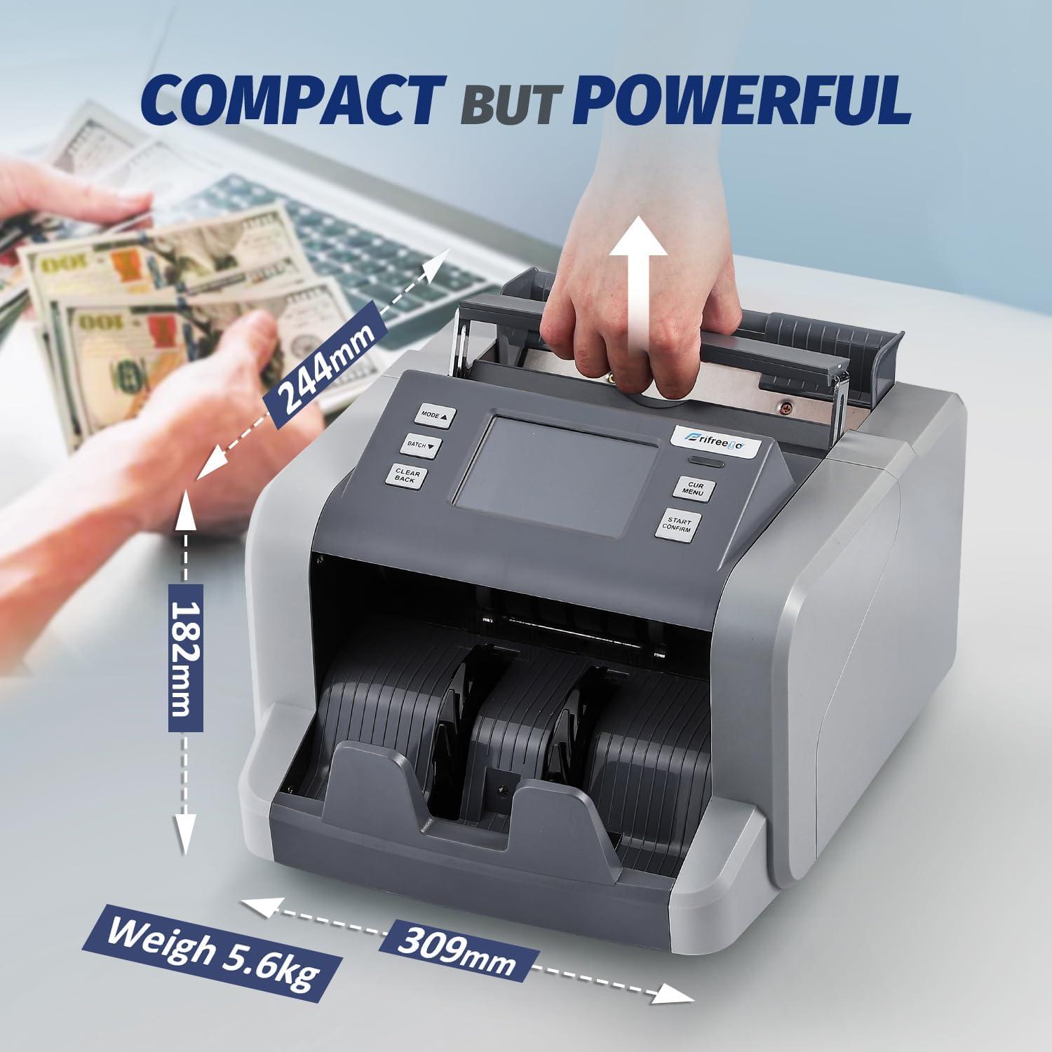 Contadora de Dinero Frifreego con Detección de Billetes Falsos