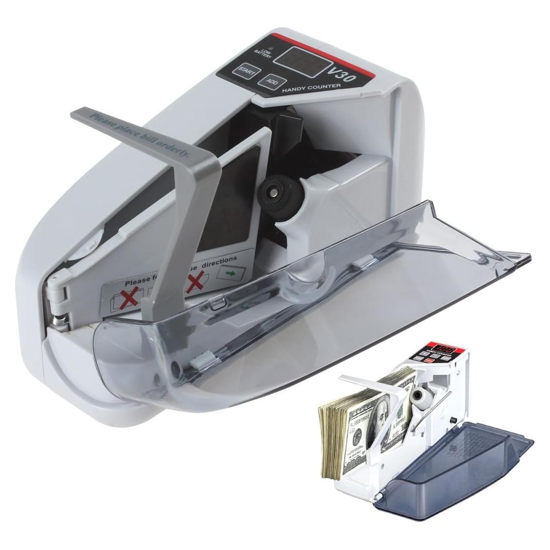 Contador de Billetes OriGlam YBC-V30 Portátil 682g