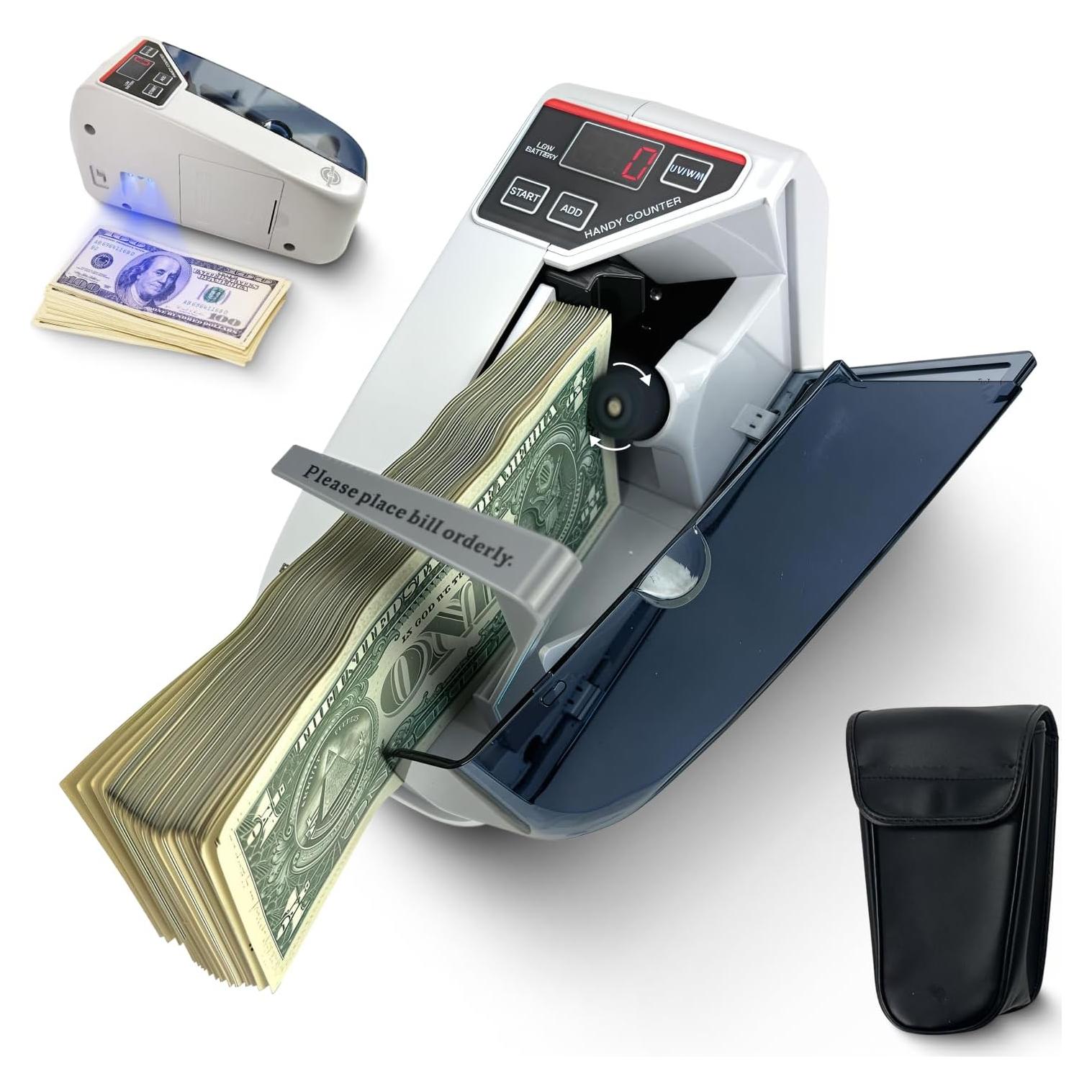 Máquina Contadora de Dinero ELROTONEG V30, 600 billetes/min