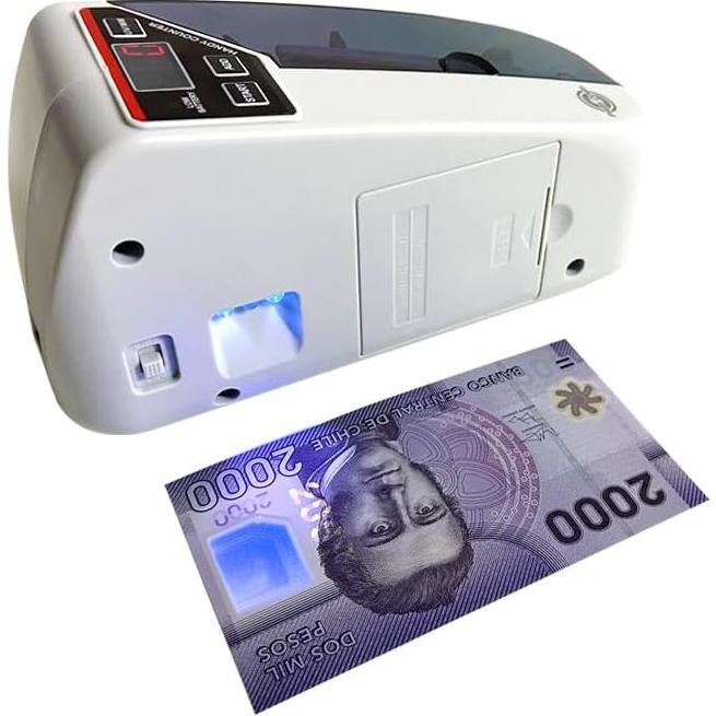 Máquina Contadora de Dinero ELROTONEG V30, 600 billetes/min