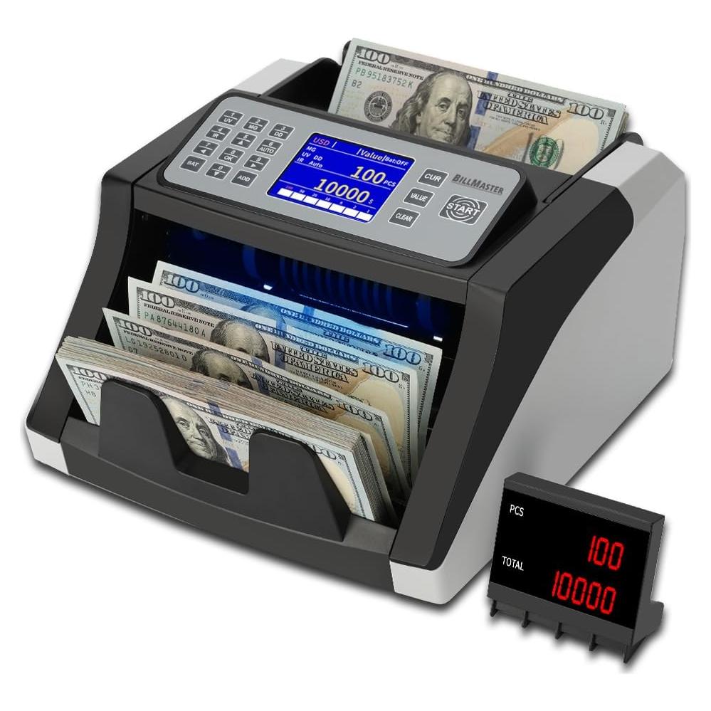 Contadora de Dinero BillMaster BM 6520 - Detección de Billetes Falsos
