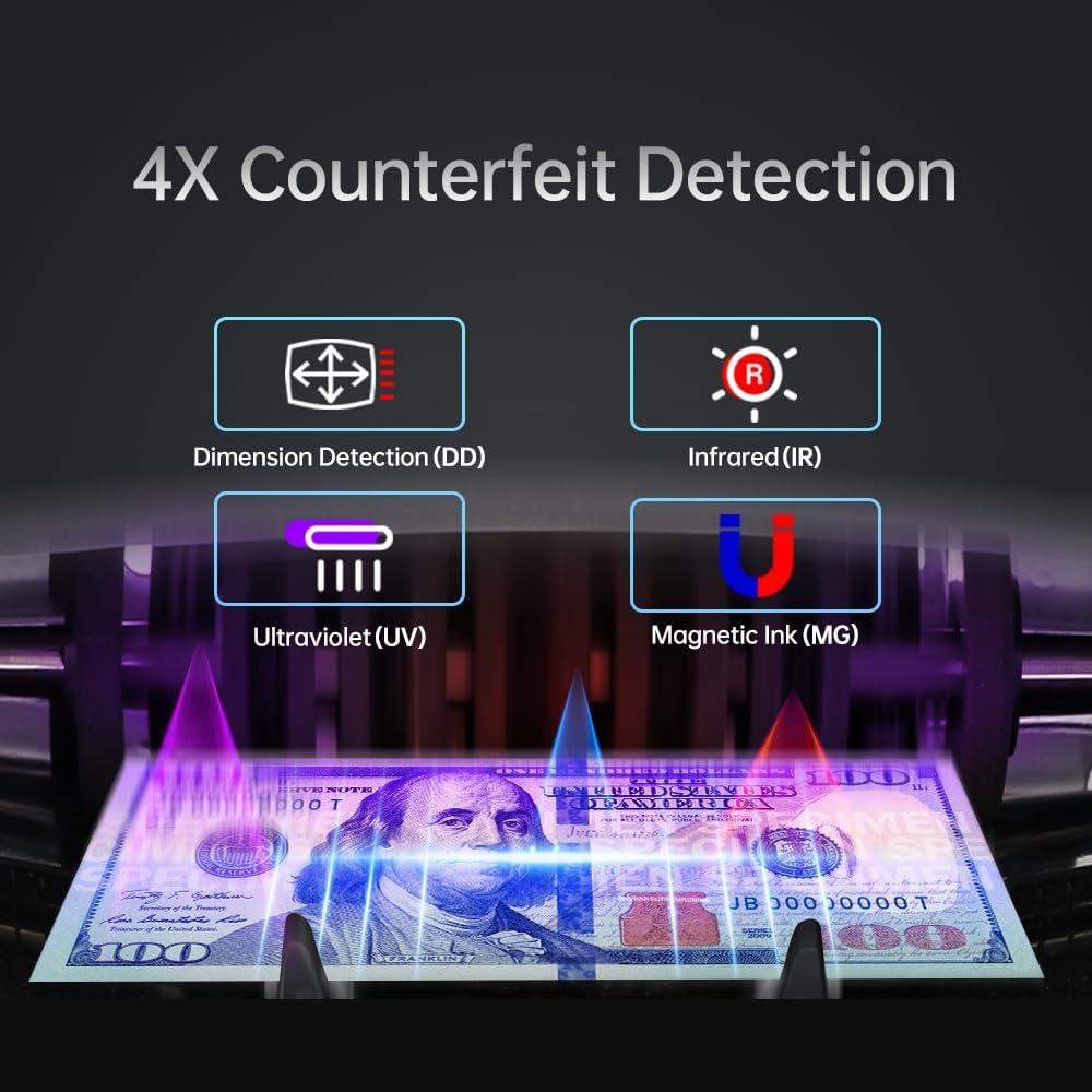 Contadora de Dinero BillMaster BM 6520 - Detección de Billetes Falsos