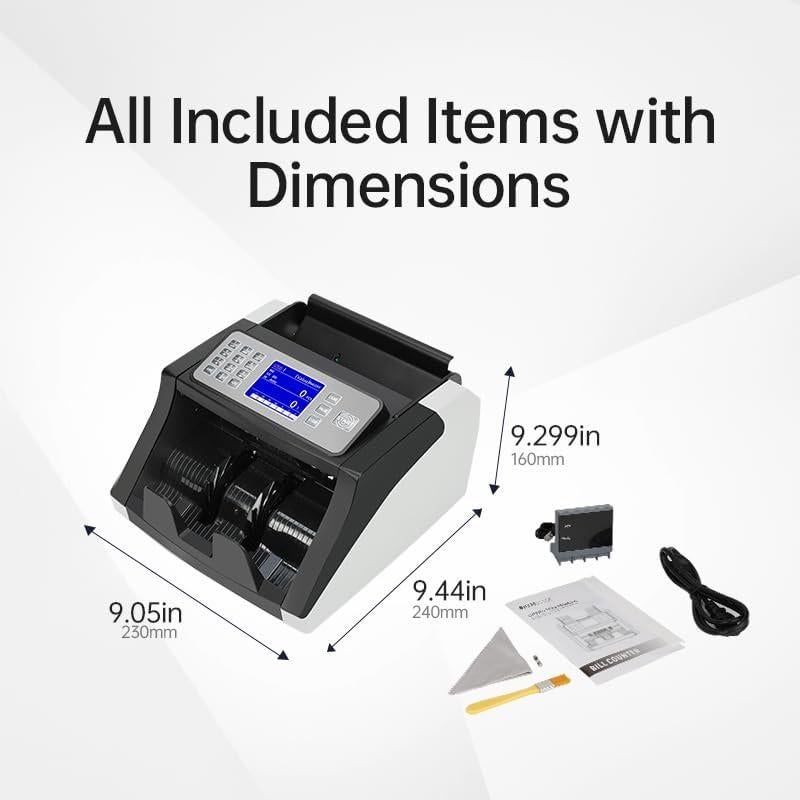 Contadora de Dinero BillMaster BM 6520 - Detección de Billetes Falsos
