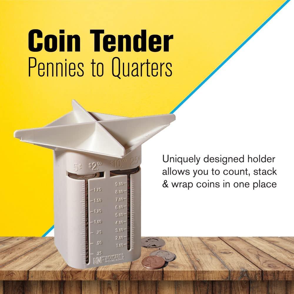 Clasificador de Monedas MMF Industries 4 Compartimentos Plástico