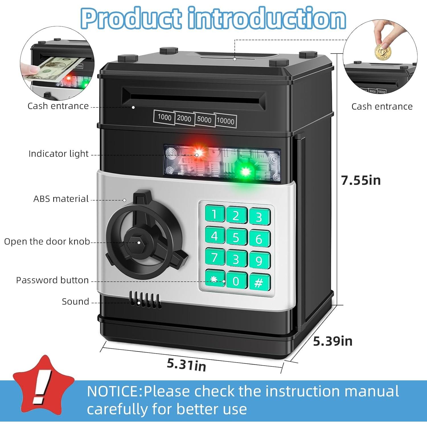 Hucha Electrónica para Niños 881506 - Ahorro con Contraseña