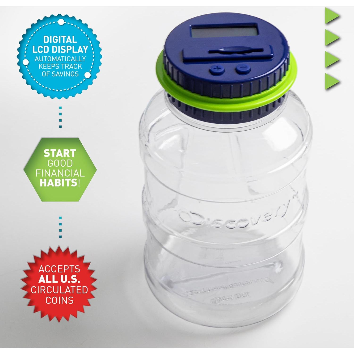 Hucha Digital de Contabilidad Discovery Kids Azul - Educativa