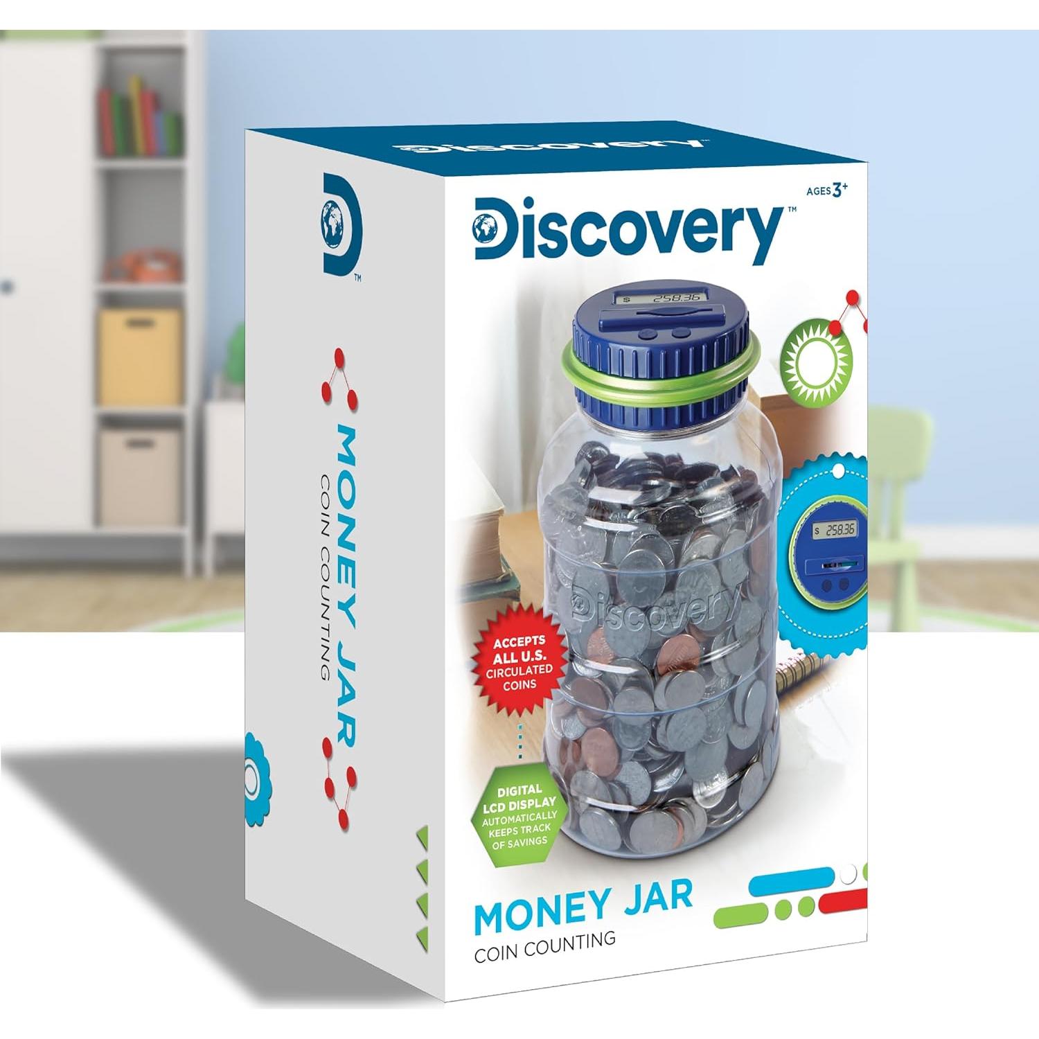 Hucha Digital de Contabilidad Discovery Kids Azul - Educativa