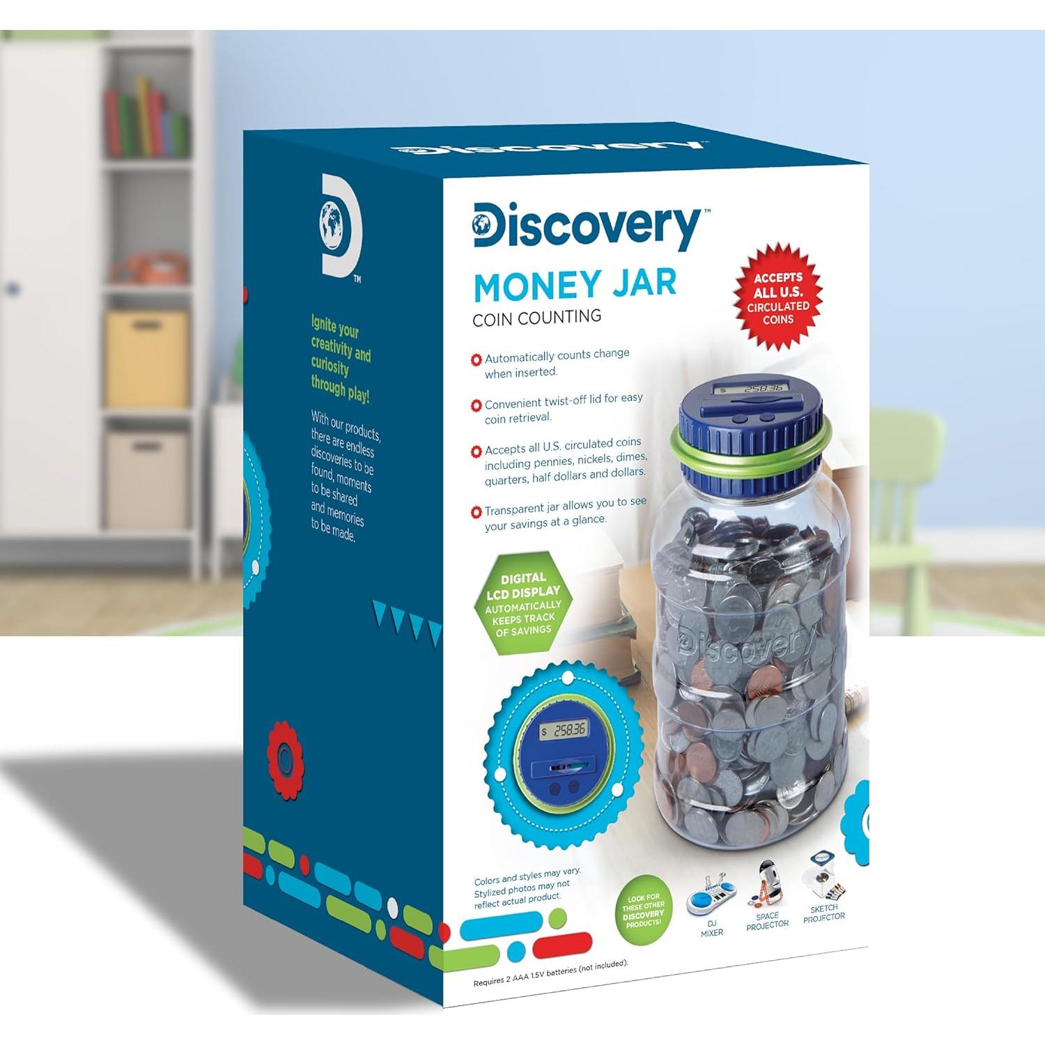 Hucha Digital de Contabilidad Discovery Kids Azul - Educativa