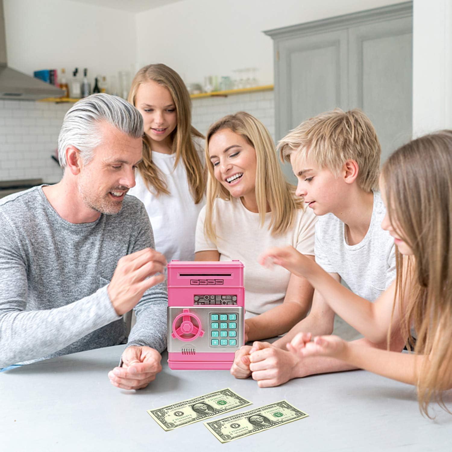 Banco Electrónico de Ahorros Adevena Rosa Mini ATM 0.54 kg