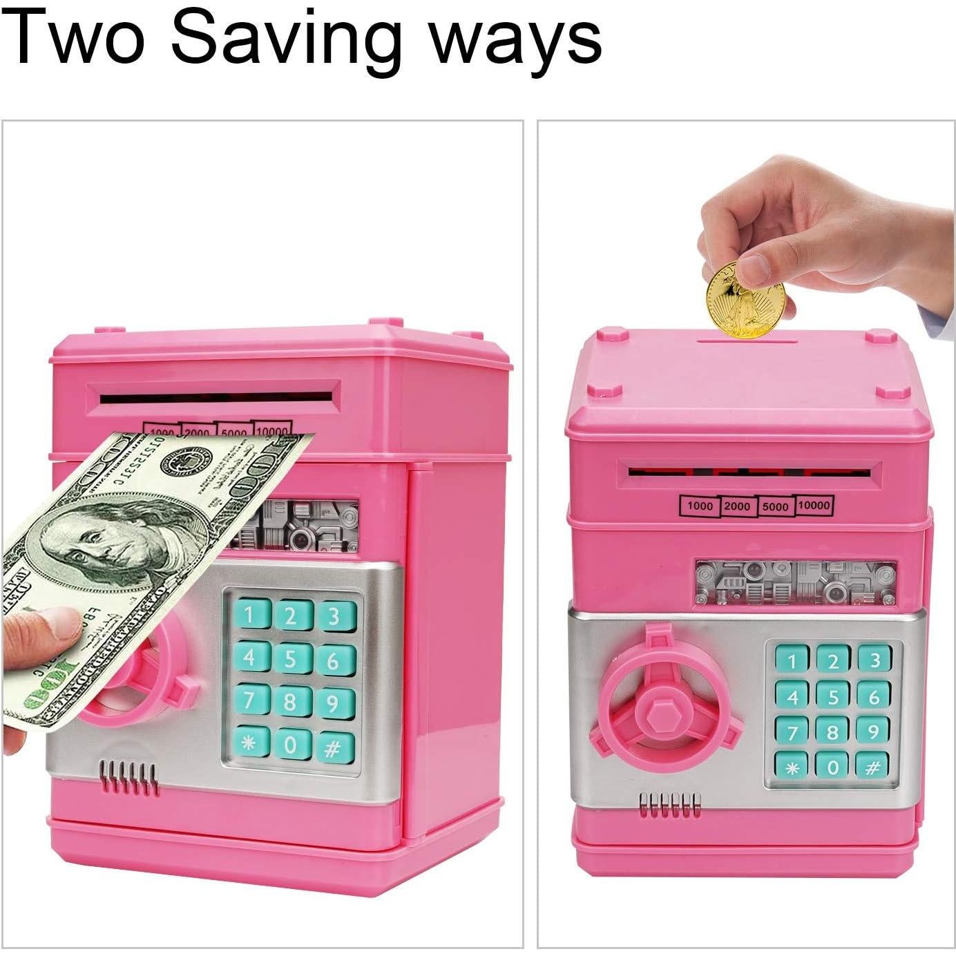 Banco Electrónico de Ahorros Adevena Rosa Mini ATM 0.54 kg