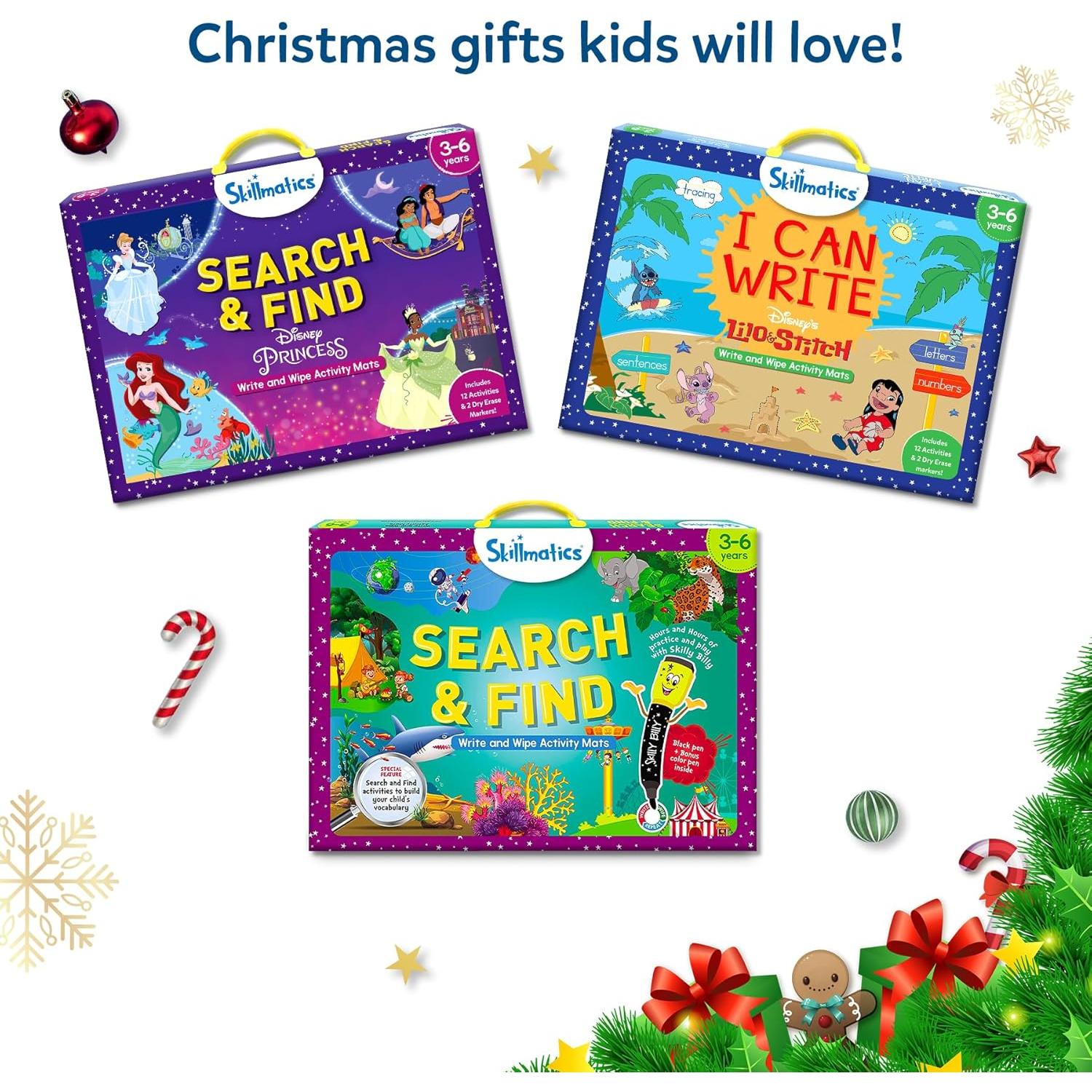 Skillmatics Búsqueda y Encuentra Megapack Juego Educativo 0.5 kg