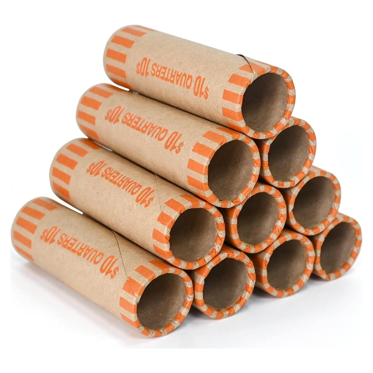 Rollos de Envolturas de Monedas Preformadas L GUSTADO 72 PCS