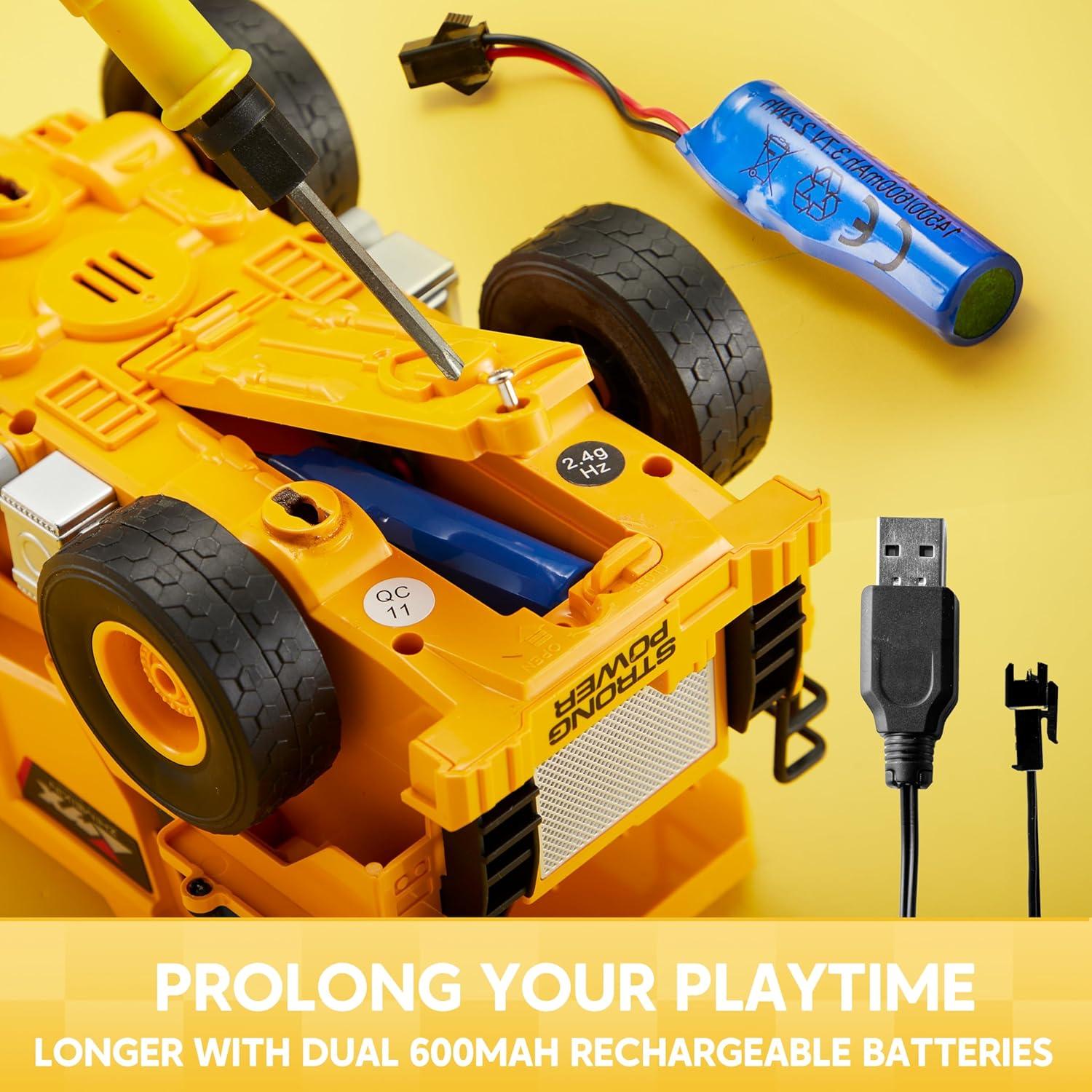 Camión Volquete RC Joyin 2.4GHz con Luces LED