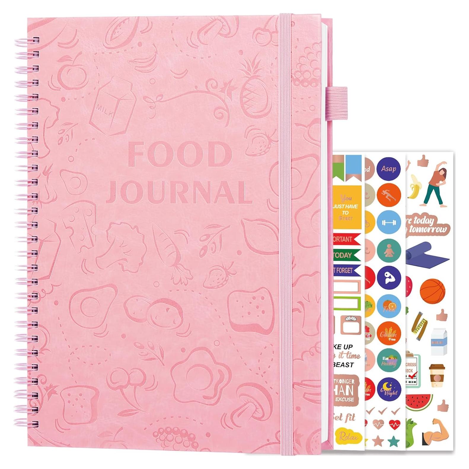 Planificador de Comidas EPEWIZD B5 Rosa - Diario de Bienestar