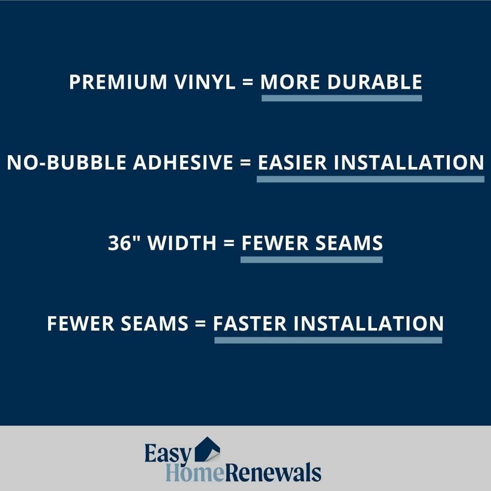 Hoja de Laminado de Vinilo Instant Granite 5.49m Luna Perla