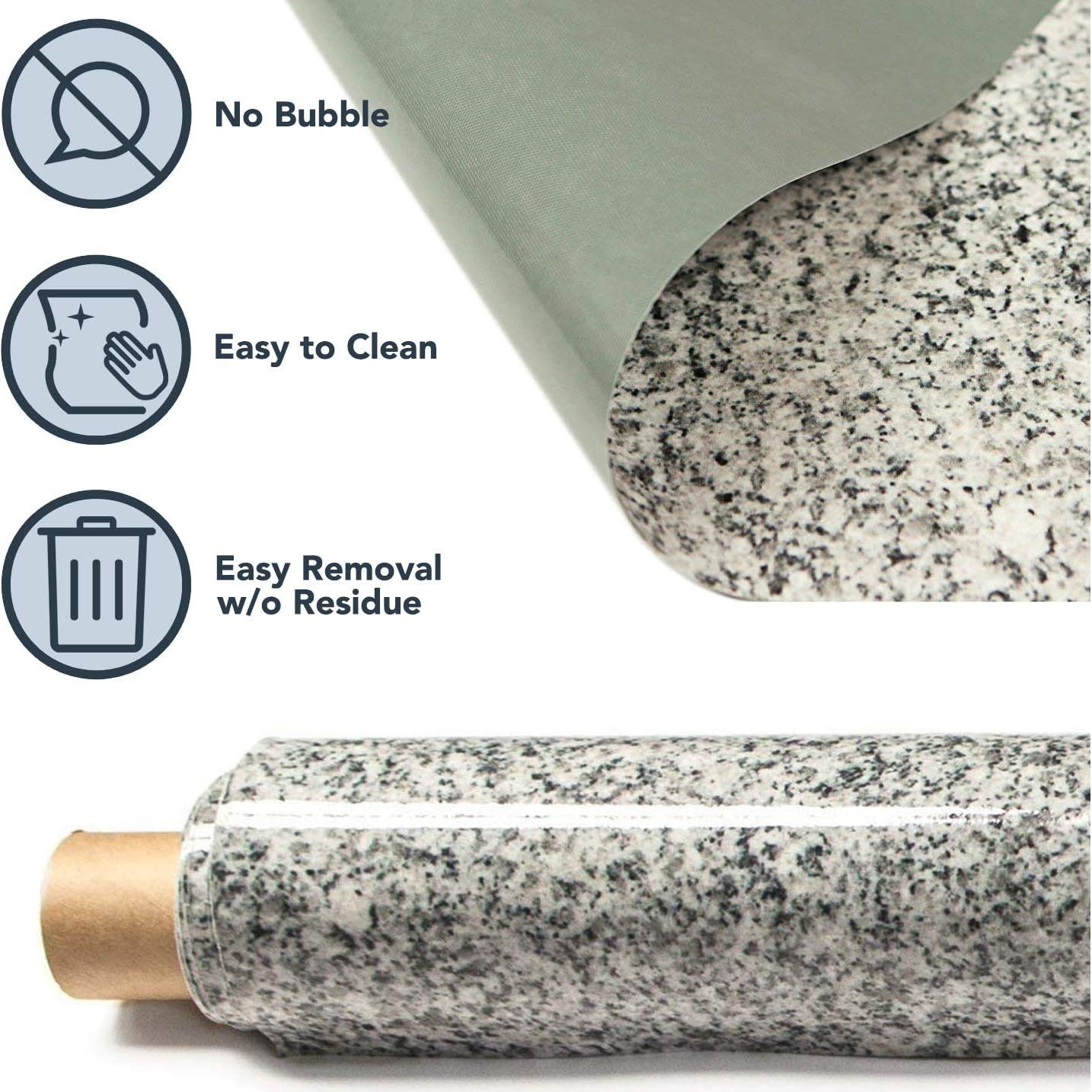 Hoja de Laminado de Vinilo Instant Granite 5.49m Luna Perla