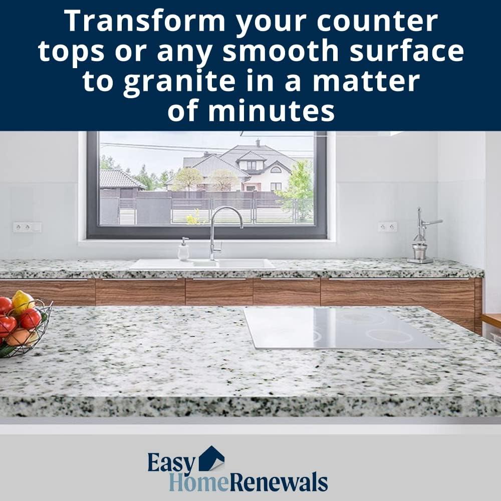 Hoja de Laminado de Vinilo Instant Granite 5.49m Luna Perla