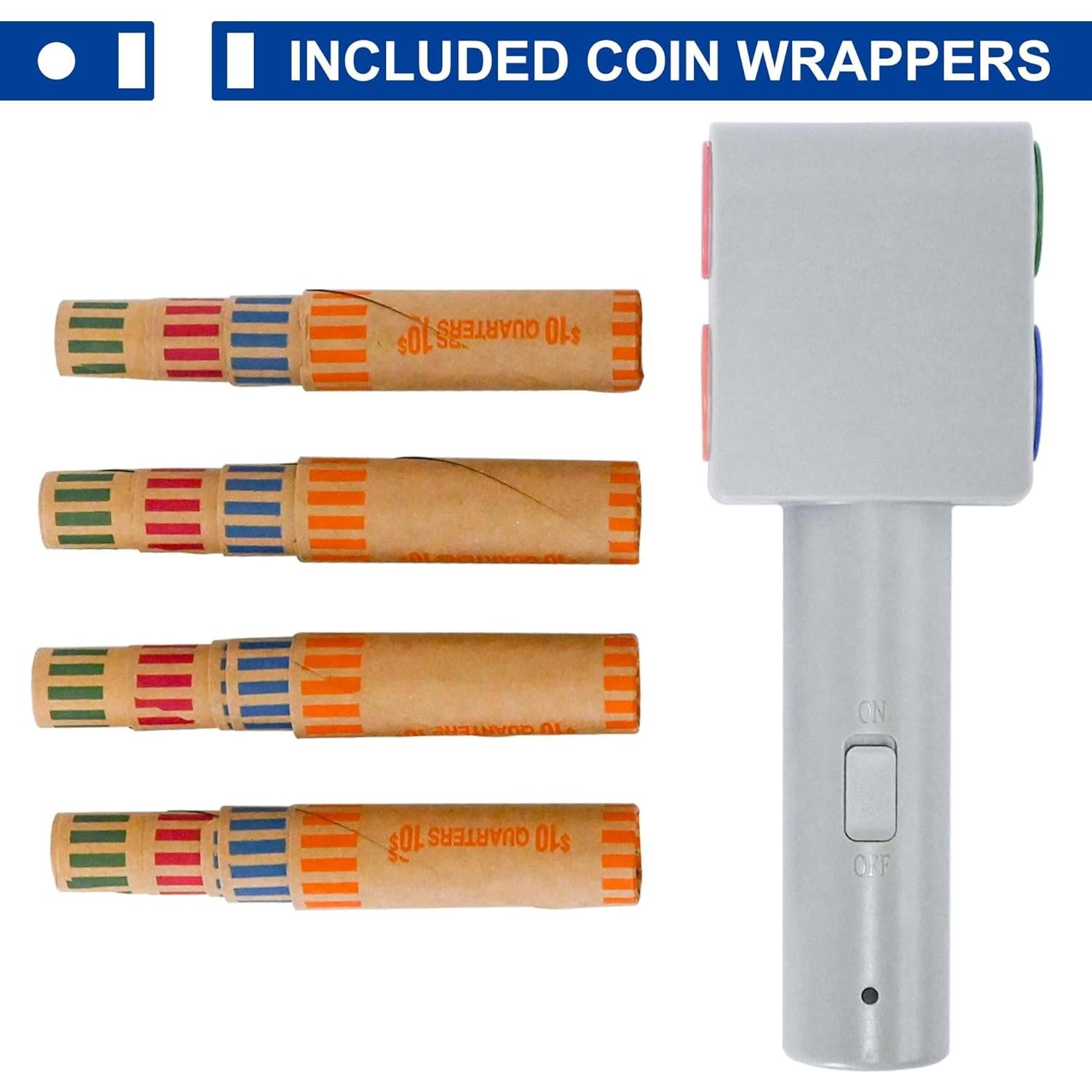 Crimper Eléctrico para Envoltorios de Monedas ESSENTIAL CW01