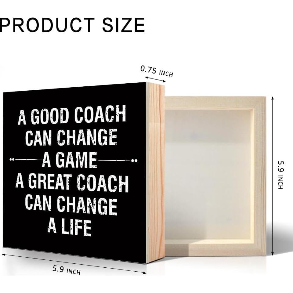 Letrero de Caja de Madera Rústica Vgrti 15x15 cm Decoración