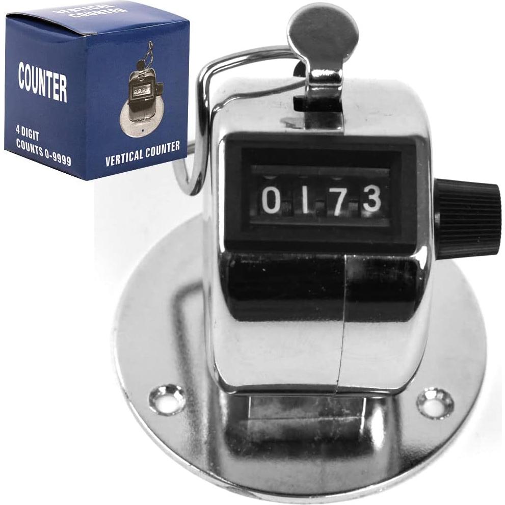 Contador de Clicks Portátil Stalwart - Tally para Eventos