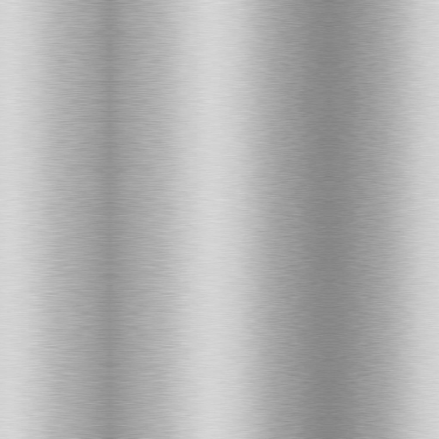 Taburete Giratorio Armen Living Flynn Acero Inoxidable Blanco 66cm