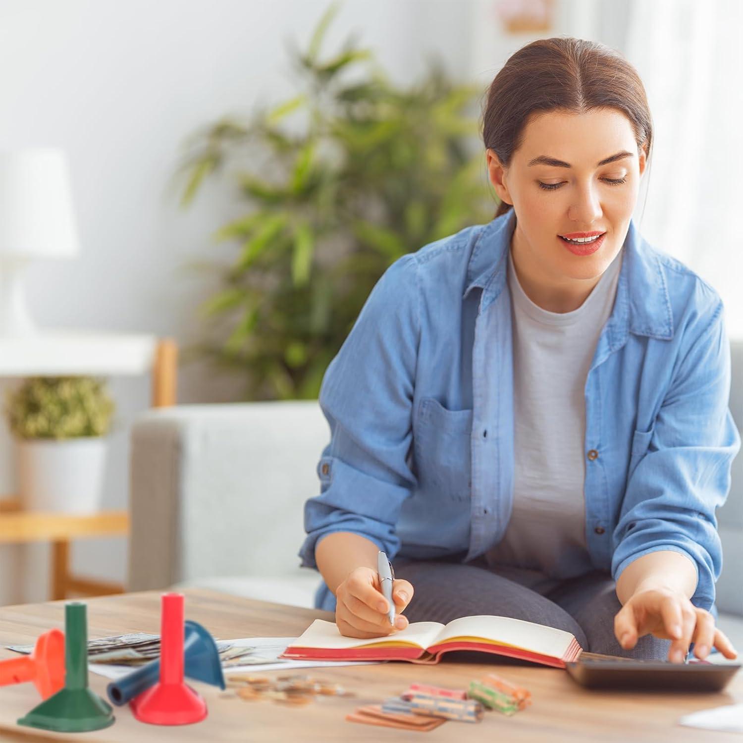 Envolturas de Monedas 100 Pcs + 4 Tubos Clasificadores Sumerftn