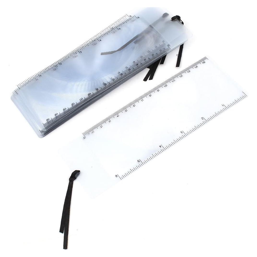 Hoja de Lente de Aumento 3X uxcell - 10 Pcs Transparente