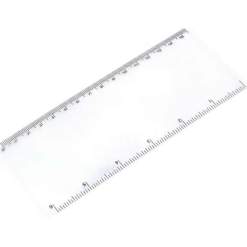 Hoja de Lente de Aumento 3X uxcell - 10 Pcs Transparente