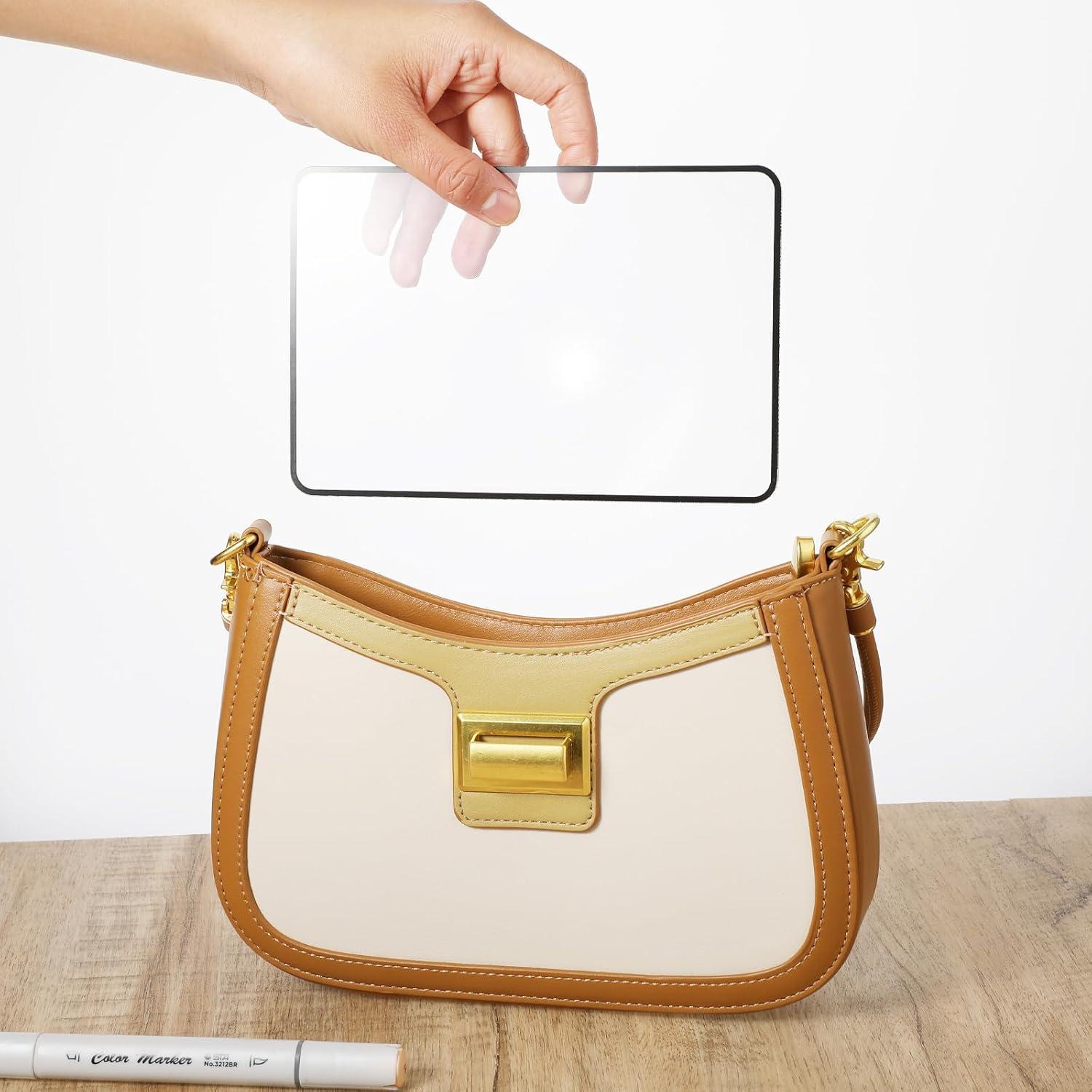 4 Hojas de Aumento Dimeho 3X 5X Plástico Claro para Lectura