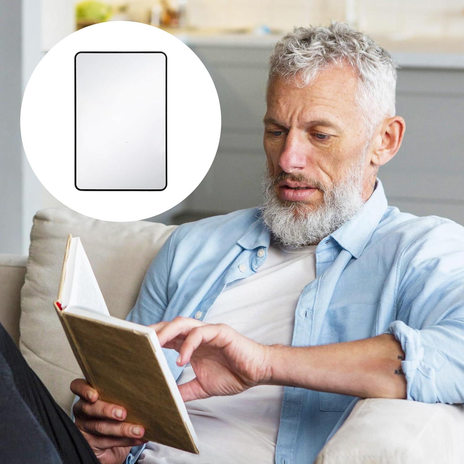 4 Hojas de Aumento Dimeho 3X 5X Plástico Claro para Lectura