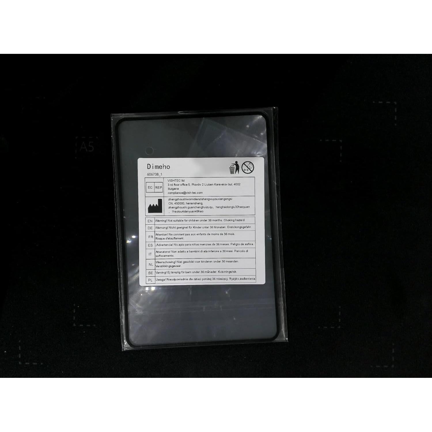 4 Hojas de Aumento Dimeho 3X 5X Plástico Claro para Lectura