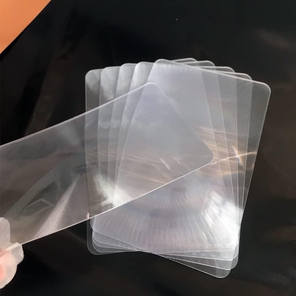 Lupas de Página 3X ZAYOIZY - 6 Piezas Portátiles 18x12cm