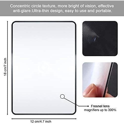 Lupa de Página 3X Enhon 18 x 12 cm - 8 Piezas para Lectura