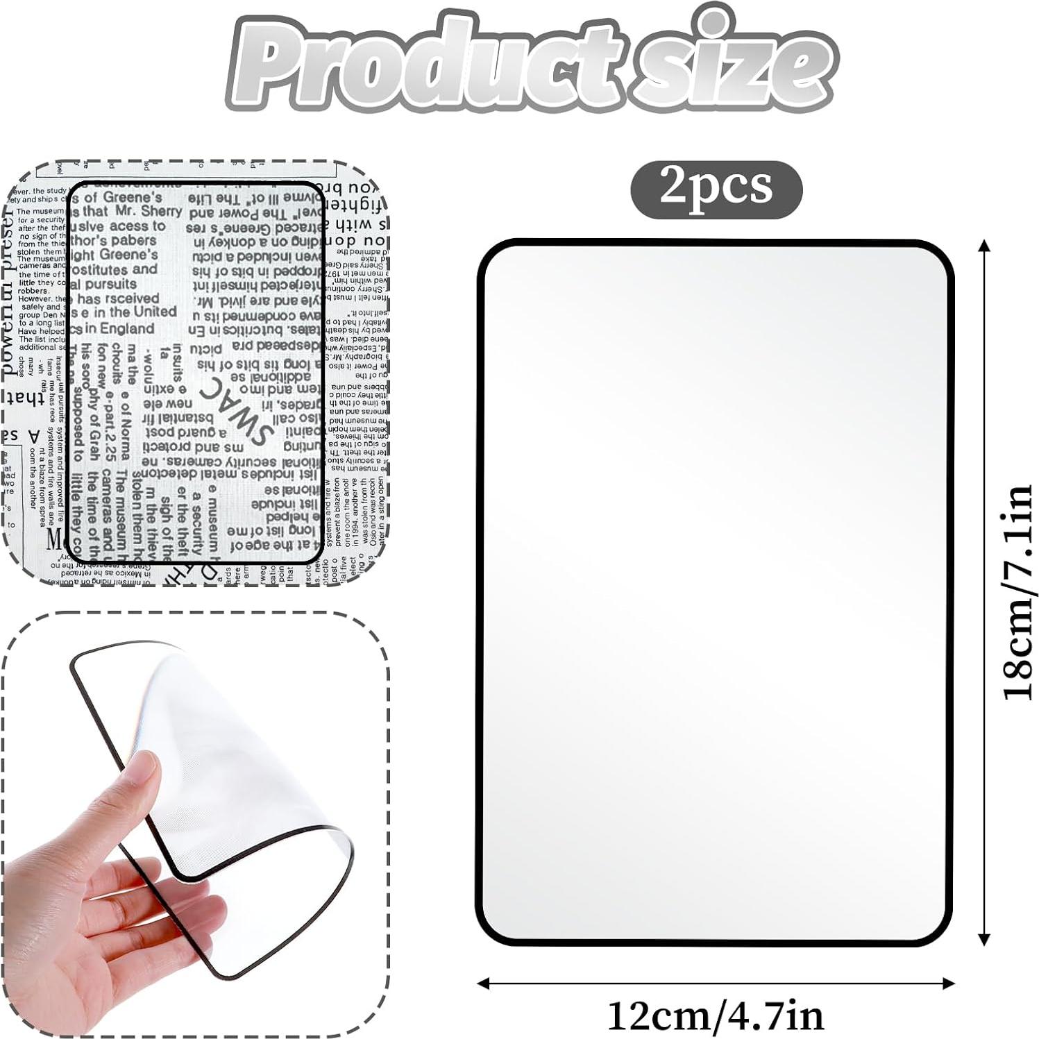 Hoja de Aumento 3X Thinp - Lupa Plástica 18x12cm para Lectura