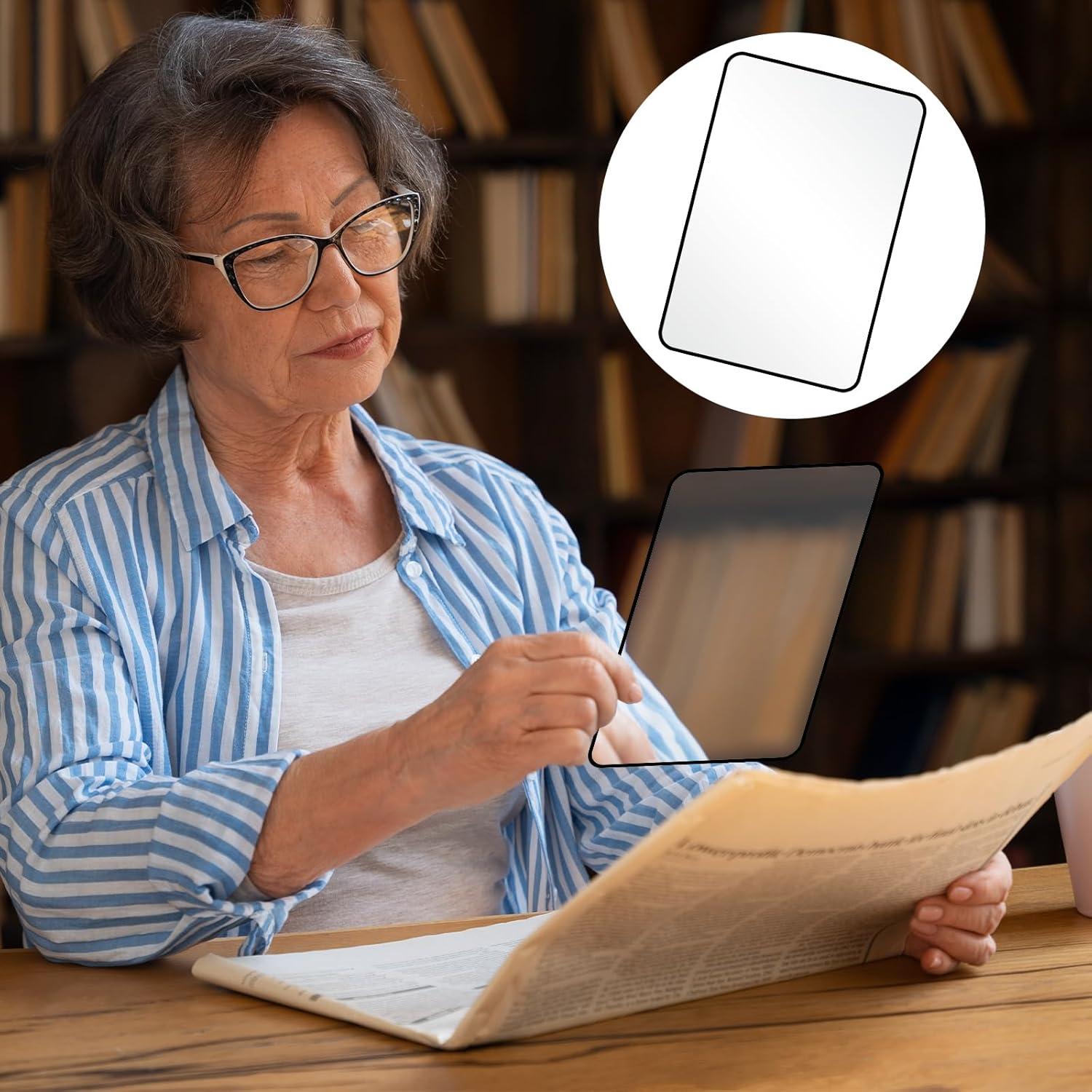 Hoja de Aumento 3X Thinp - Lupa Plástica 18x12cm para Lectura