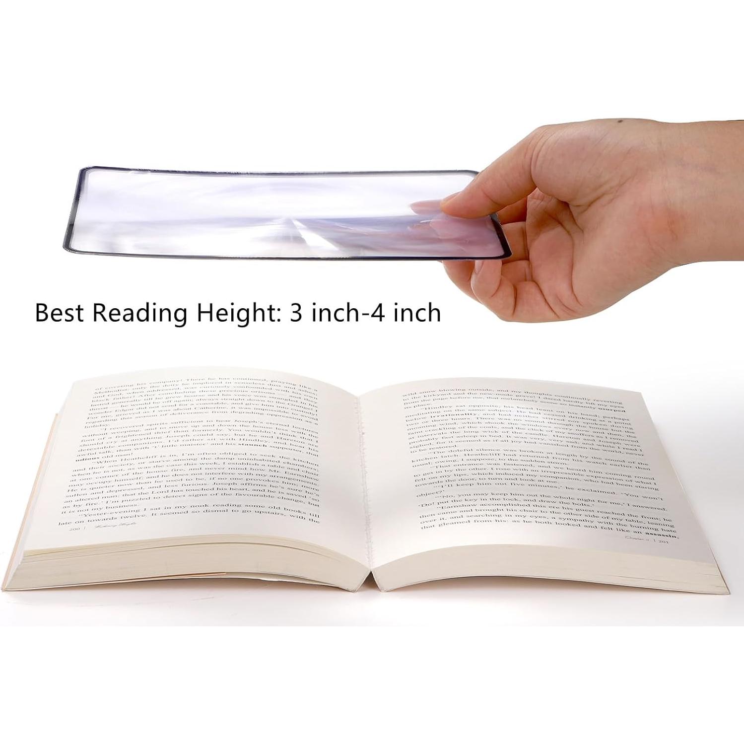 Lupas de Lectura Aumentadora 3X ZEAYEA - 20 Piezas 17.8x11.9 cm