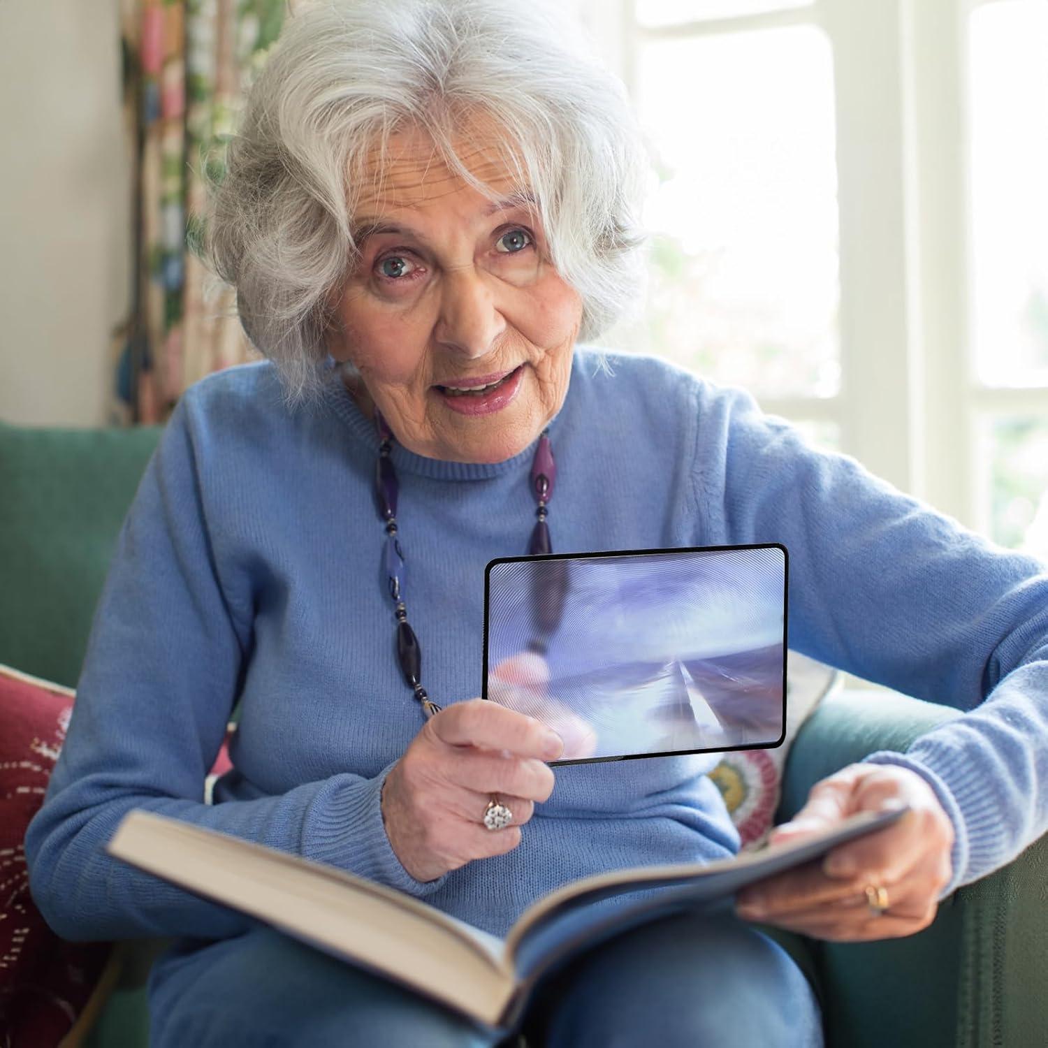 Lupas de Lectura Aumentadora 3X ZEAYEA - 20 Piezas 17.8x11.9 cm