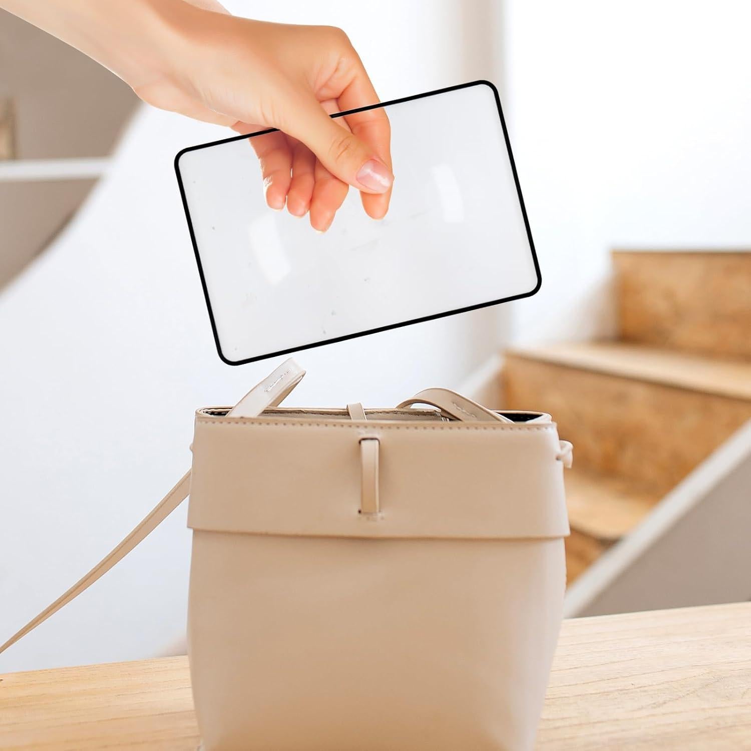 4 Hojas de Aumento 3X ZAGQIG para Lectura - PVC 18x12 cm