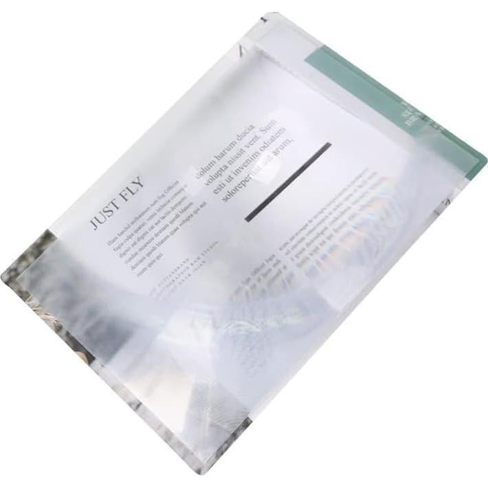 Lupa de Página Completa 3X Chargenyang A4 PVC 29.7x21cm